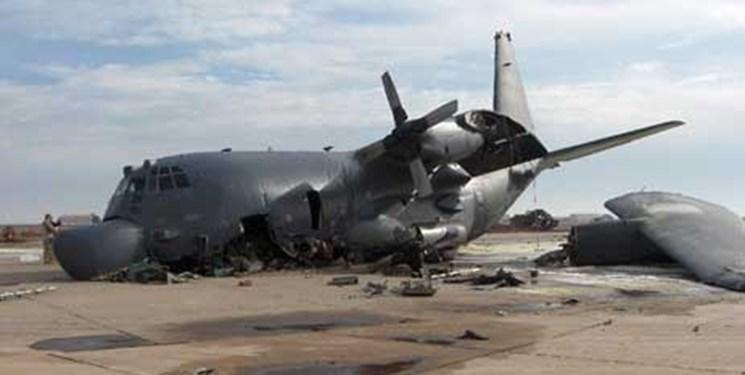 حادثه برای هواپیمای c-130 ائتلاف آمریکا هنگام فرود در پایگاه حادثه برای هواپیمای c-130 ائتلاف آمریکا هنگام فرود در پایگاه التاجی بغداد