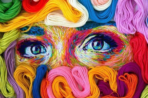 پرتره های گلدوزی؛ جادوی نخ های رنگی پرتره های گلدوزی؛ جادوی نخ های رنگی